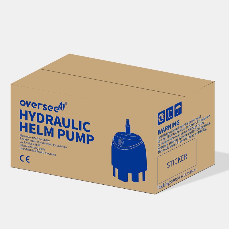 OVERSEE hydraulic helm pump packaging