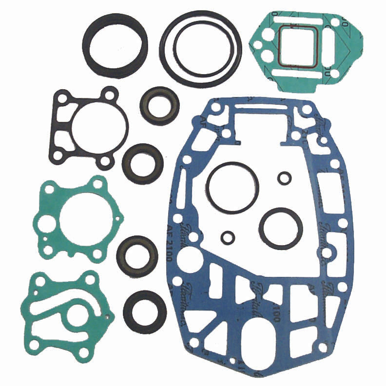 6H4-W0001; 18-2792; 6H4-W0001-21 Gear Box Gasket Kit; Lower Unit Seal Kit Replacement For Yamaha 3 Cyliner 40HP Outboard Engine