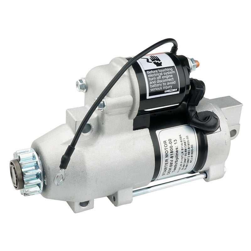 68V-81800 Starter Motor For YAMAHA Outboard 4T F115TJR F115TLR; S114-838A/b/c ;Mercury 50-881368T;50-881368T1;50-881368T2