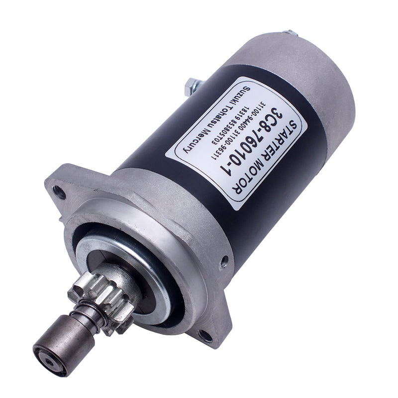 Topreal 3C8-76010-1 Starter Motor For Suzuki Tohatsu Mercury Outbord Motor;18319;853805T03;31100-94400;31100-96311;3C8-76010