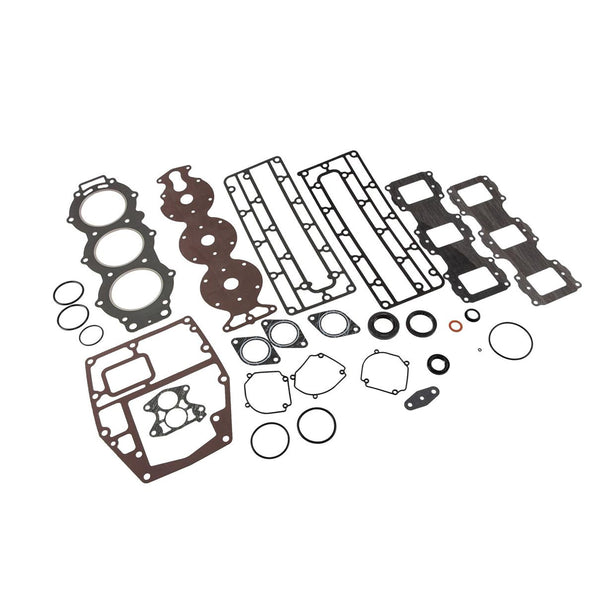 Supervisar Marina 6H1-W0001-00; Kit de juntas de cabezal de potencia 6H1-W0001-02, repuesto para motor fueraborda de 2 tiempos Yamaha 90HP 90ETXN 90TRP 90ETLJ 