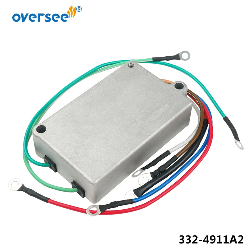 332-4911A2 Switch Box CDI For Mercury Mariner 20-40HP Outboard 2 Cylinder;332-4911A3, 332-4911A5, 332-4911A8, 338-4733A2