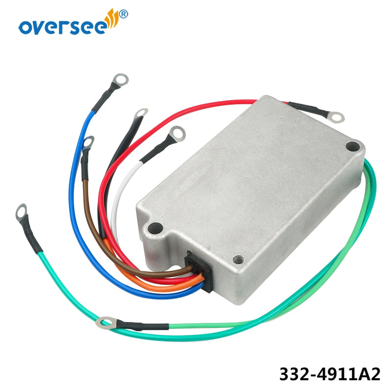 332-4911A2 Switch Box CDI For Mercury Mariner 20-40HP Outboard 2 Cylinder;332-4911A3, 332-4911A5, 332-4911A8, 338-4733A2