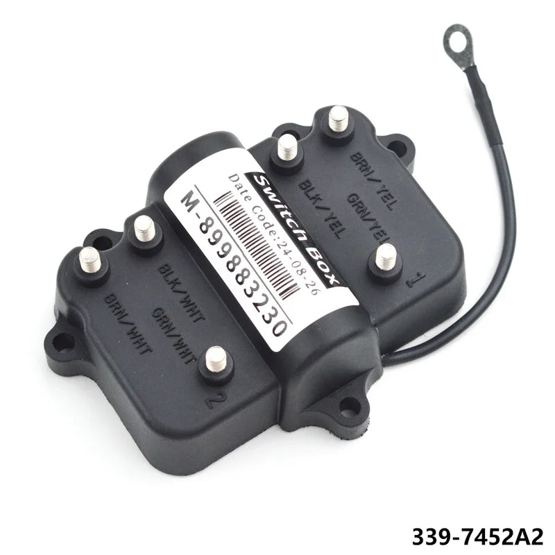 339-7452A2 18-5776 Switch Box / CDI Ignition Pack for Mercury 18HP- 40HP 339-7452A3 339-7452A1 899883230 114-7452A