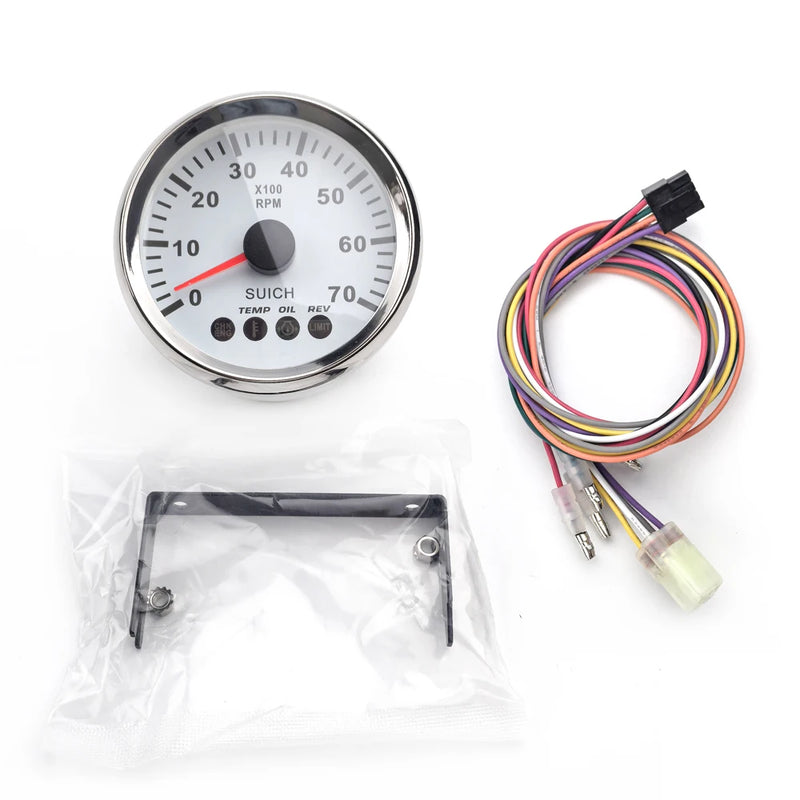 34200-93J14 White Multifunction Tachometer for Suzuki DF115 DF140 Outboard Engine Aftermarket Parts