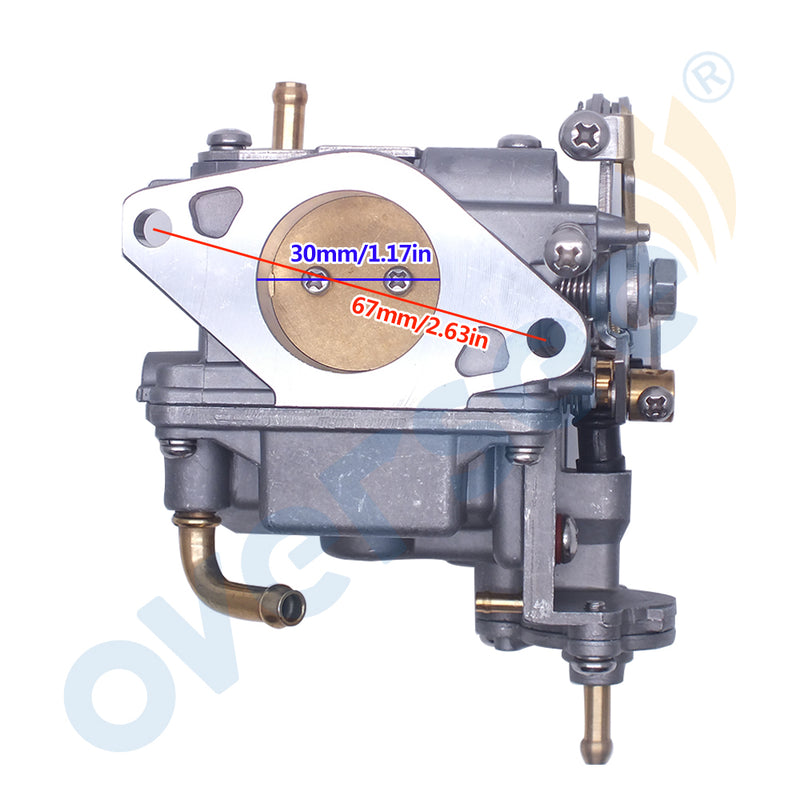 3BJ-03100-0 东发舷外发动机 4 冲程 MFS 15HP 发动机化油器 3BJ-03100 3BJ031000， 