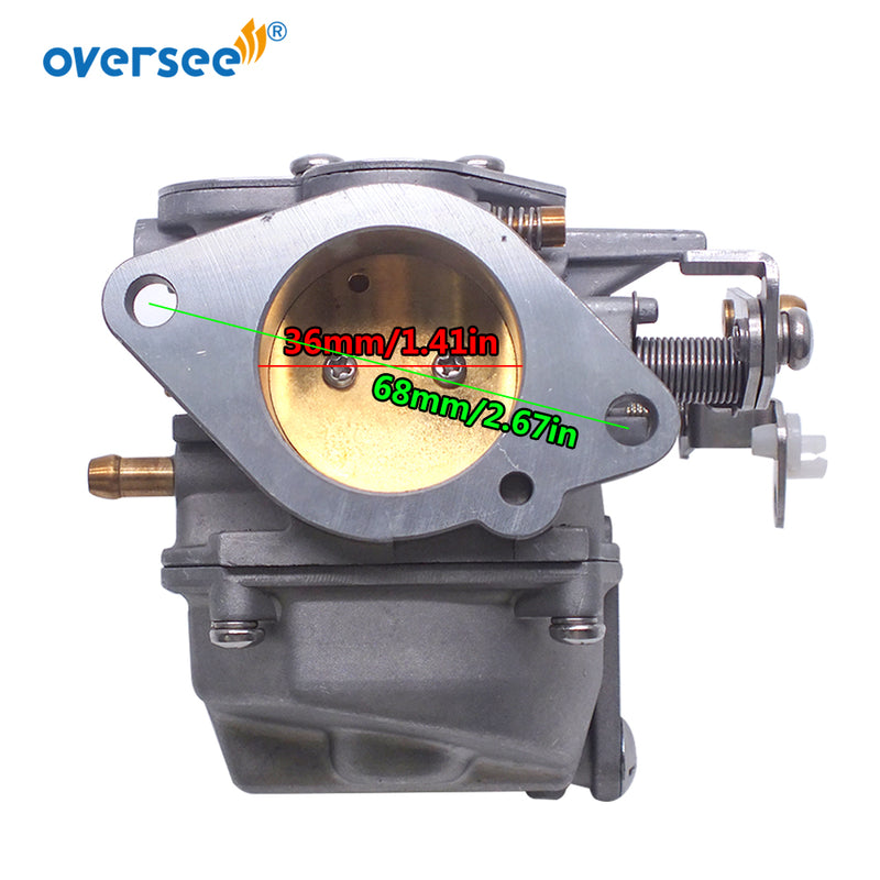 Up 688-14301; Middle 688-14302; Down 688-14303; T85-05160200 Carburetor Replacement For Yamaha Parsun Makara 85HP 90HP 2 Stroke Outboard Engine