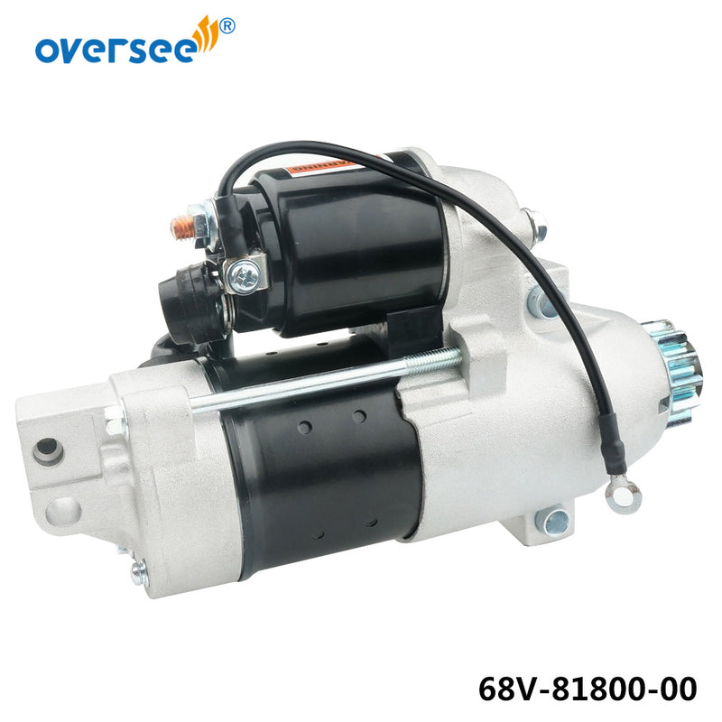 68V-81800 Starter Motor For YAMAHA Outboard 4T F115TJR F115TLR; S114-838A/b/c ;Mercury 50-881368T;50-881368T1;50-881368T2