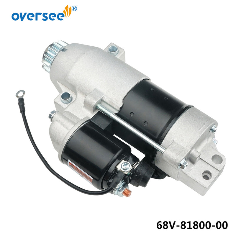 68V-81800 Starter Motor For YAMAHA Outboard 4T F115TJR F115TLR; S114-838A/b/c ;Mercury 50-881368T;50-881368T1;50-881368T2