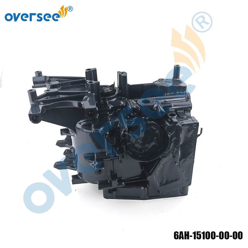 6AH-15100-00 Crankcase Assy for Yamaha 2006 - 2018 15HP 20HP 4-Stroke Outboard Engine