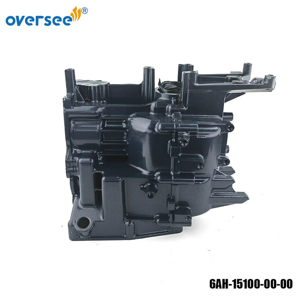 6AH-15100-00 Crankcase Assy for Yamaha 2006 - 2018 15HP 20HP 4-Stroke Outboard Engine