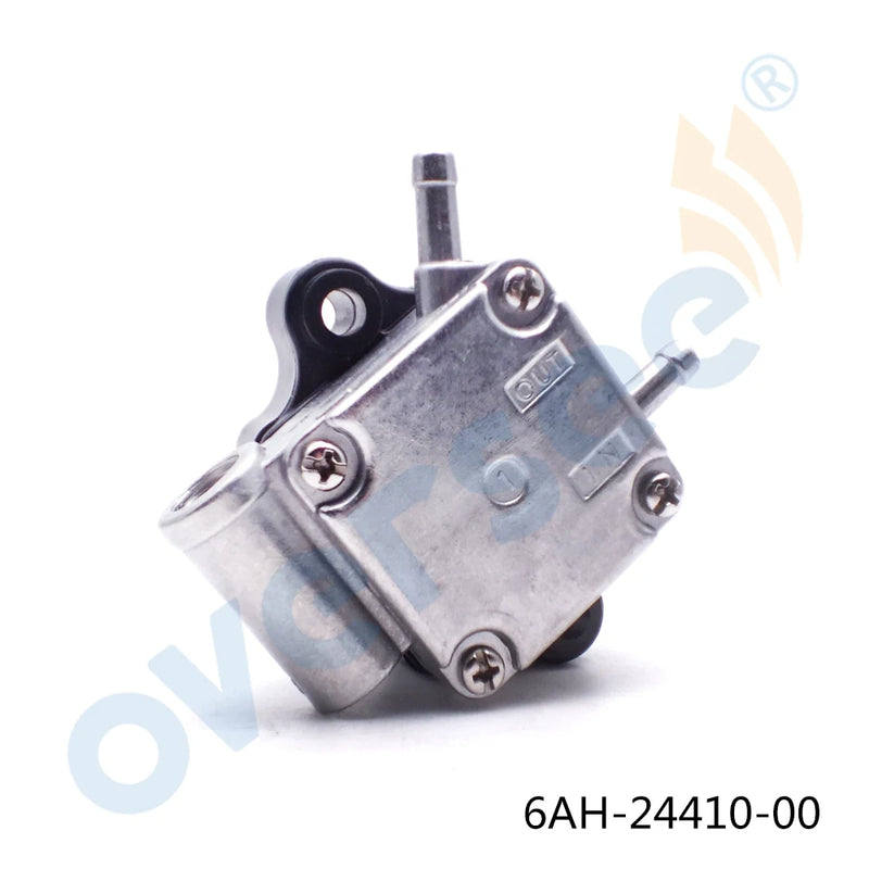 6AH-24410-00 Fuel Pump ASSY For Yamaha 15HP 20HP F20B 4 Stroke Outboard Engine Boat Motor Aftermarket Parts 6AH-24410