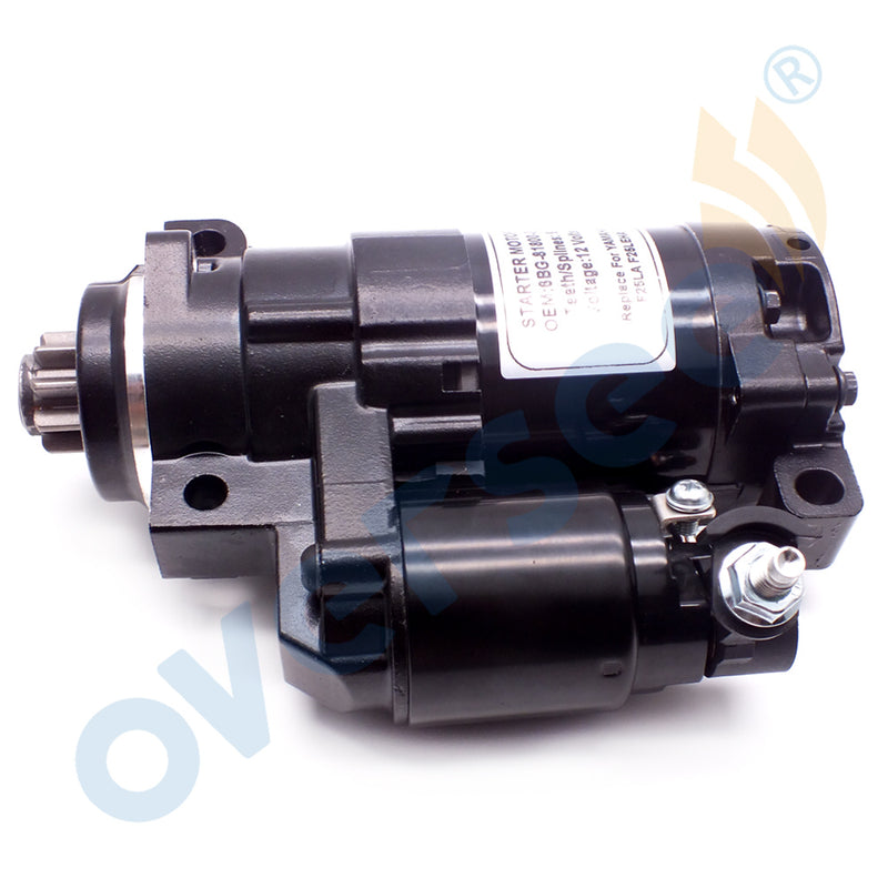 Starter Motor 6BG-81800 For Yamaha Outboard Motor 4 Stroke F25 T25 F40  6BG-81800-00