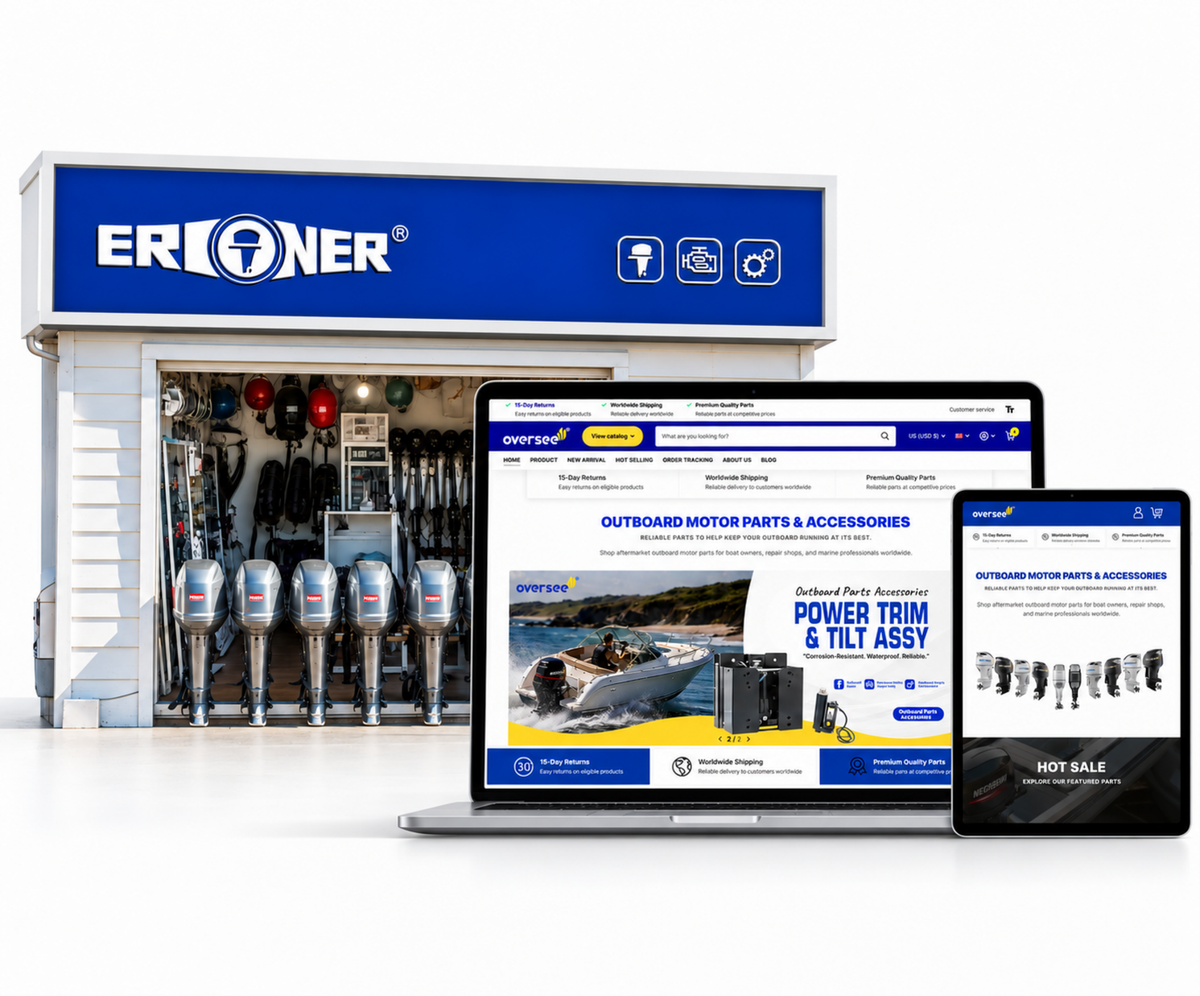 ERIONER showroom and OVERSEE online store