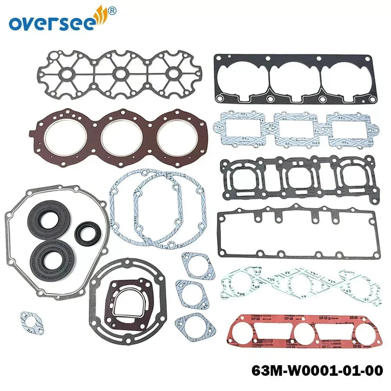 63M-W0001-01 Power Head Gasket Kit For Yamaha RA1100 Raider/Venture WVT1100 95-7