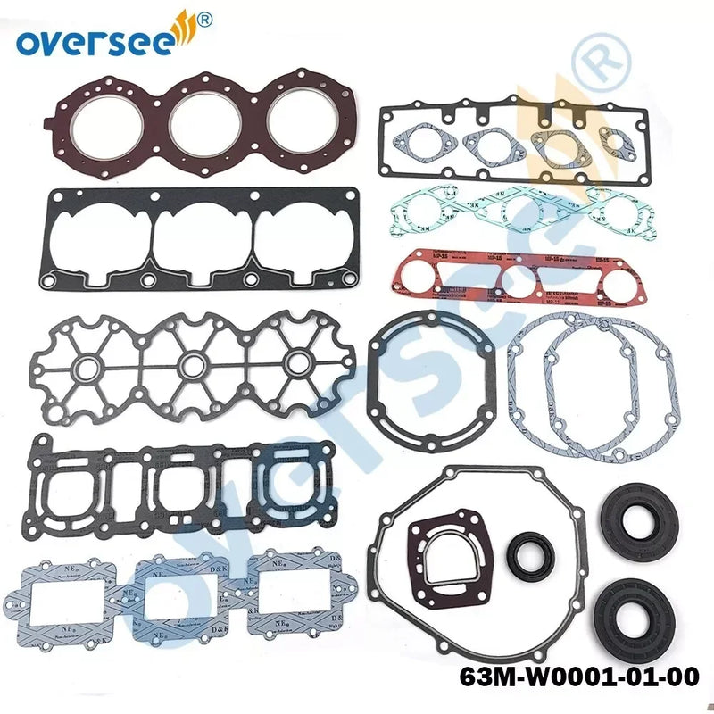 Oversee 63M-W0001-01 Power Head Gasket Kit For Yamaha RA1100 Raider/Venture WVT1100 95-7